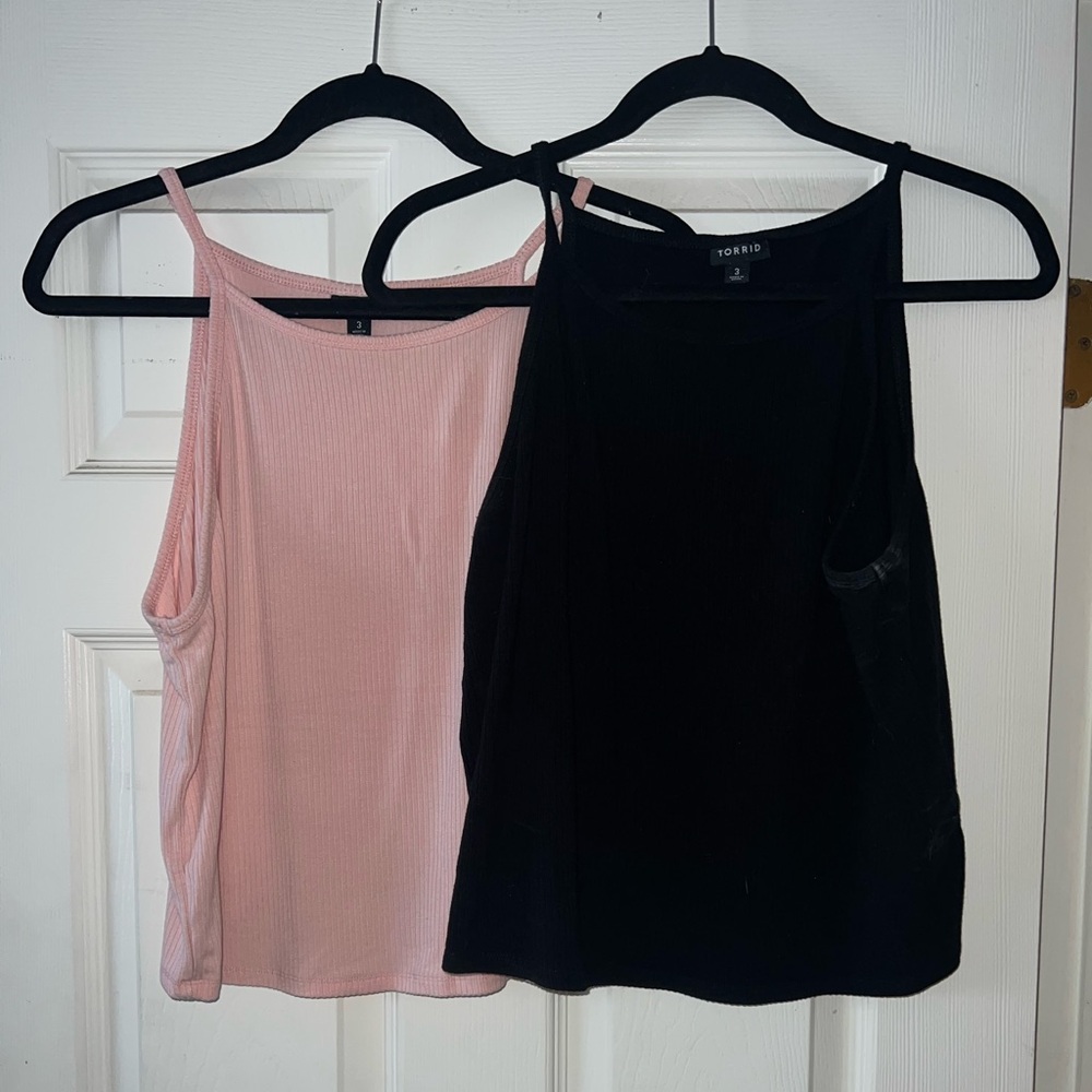 Torrid foxy high neck crop top bundle